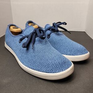 Allbirds Tree Skippers Blue Wool Mens Sneakers Shoes Size 13